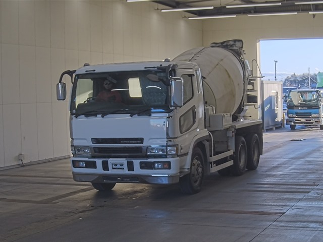 2003 Concrete Mixer Truck Mitsubishi Fuso Super Great KL-FV50KJXD