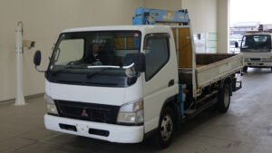 2003 Crane Truck Mitsubishi Fuso Canter KK-FE83EEN