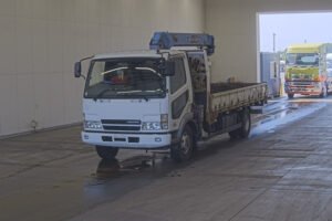 2003 Crane Truck Mitsubishi Fuso Fighter KK-FK71HJ