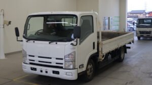 2007 Flat Body Truck Isuzu Elf BKG-NPR85AN