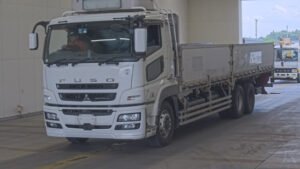 2015 Flat Body Truck Mitsubishi Fuso Super Great QPG-FU64VZ