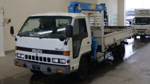 1991 Crane Truck Isuzu Elf U-NPR58PR