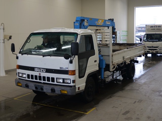 1991 Crane Truck Isuzu Elf U-NPR58PR