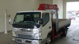2003 Crane Truck Mitsubishi Fuso Canter KK-FE83EEN