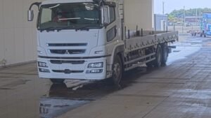 2015 Flat Body Truck Mitsubishi Fuso Super Great QPG-FU64VZ