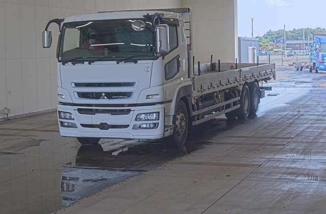 2015 Flat Body Truck Mitsubishi Fuso Super Great QPG-FU64VZ