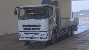 2015 Crane Truck Mitsubishi Fuso Super Great QPG-FU64VY