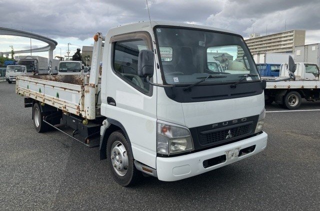 2009 Flat Body Truck Mitsubishi Fuso Canter PDG-FE83DN