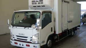 2018 Freezer Refrigerator Truck Isuzu Elf TPG-NPR85AN