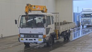 1989 Crane Truck Mitsubishi Fuso Fighter P-FK417J