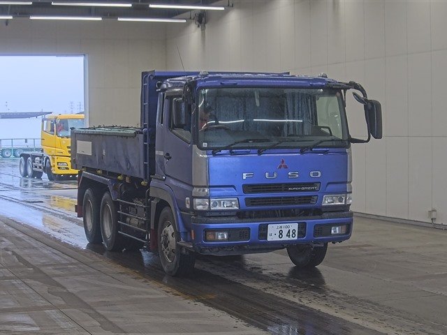 2006 Dump Tipper Truck Mitsubishi Fuso Super Great PJ-FV50JX - Image 3