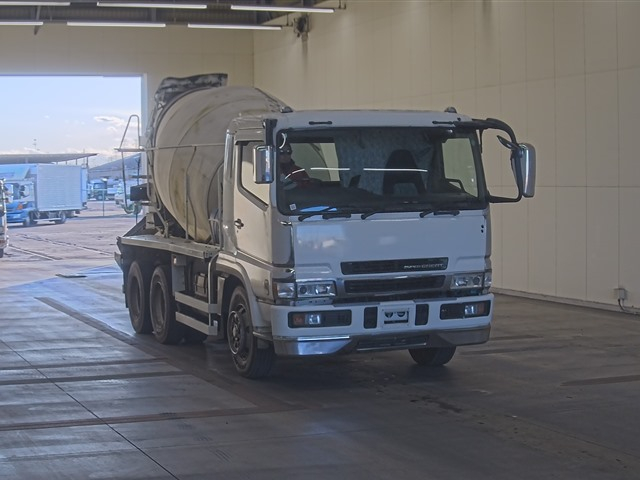 2003 Concrete Mixer Truck Mitsubishi Fuso Super Great KL-FV50KJXD - Image 3