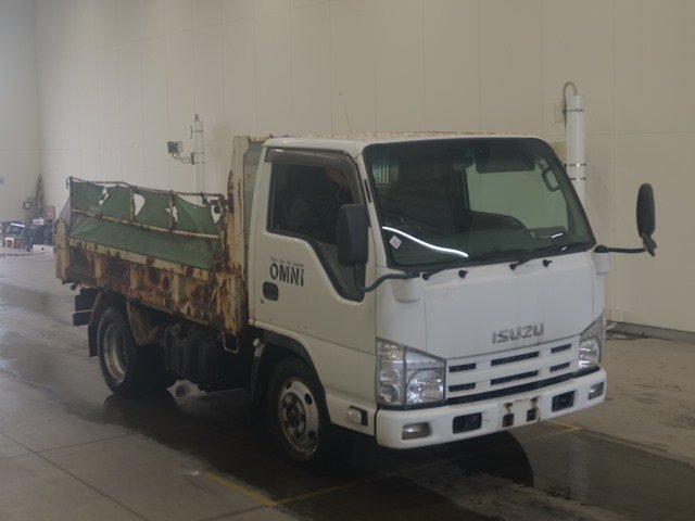 2011 Dump Tipper Truck Isuzu Elf BKG-NJR85AD - Image 3