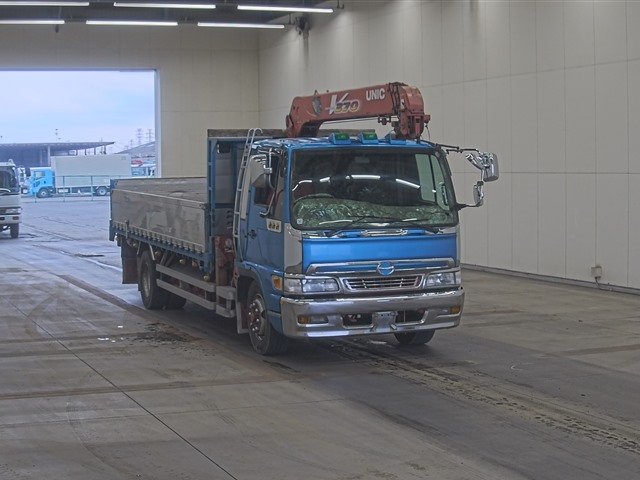 2001 Crane Truck Hino Ranger KL-FE1JLDA - Image 3