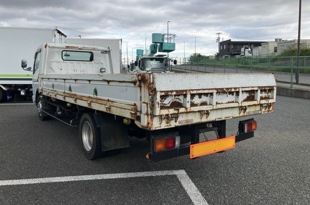 2009 Flat Body Truck Mitsubishi Fuso Canter PDG-FE83DN - Image 4