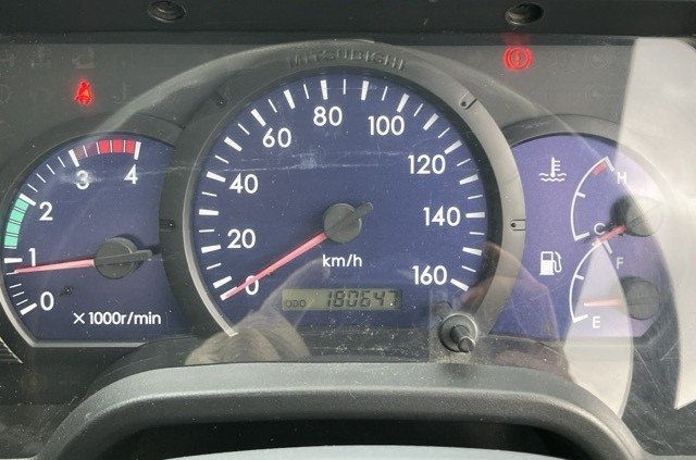 2009 Flat Body Truck Mitsubishi Fuso Canter PDG-FE83DN - Image 7