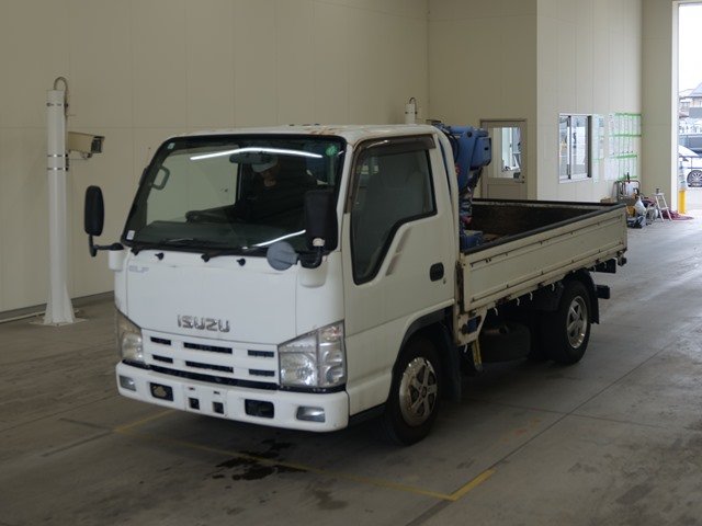 2008 Crane Truck Isuzu Elf BKG-NJR85A