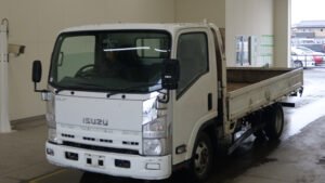 2013 Flat Body Truck Isuzu Elf TKG-NPR85AR
