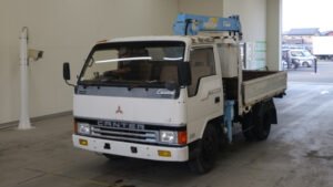 1991 Crane Truck Mitsubishi Fuso Canter U-FE437C