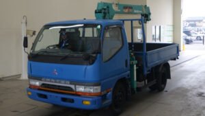 1995 Crane Truck Mitsubishi Fuso Canter U-FE637C