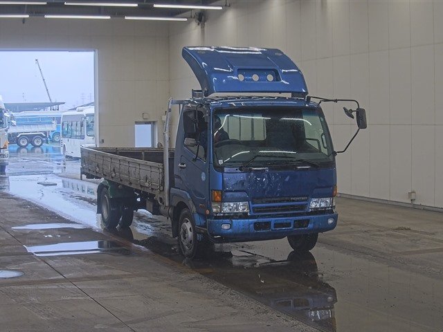 2000 Flat Body Truck Mitsubishi Fuso Fighter KK-FK71HH - Image 3