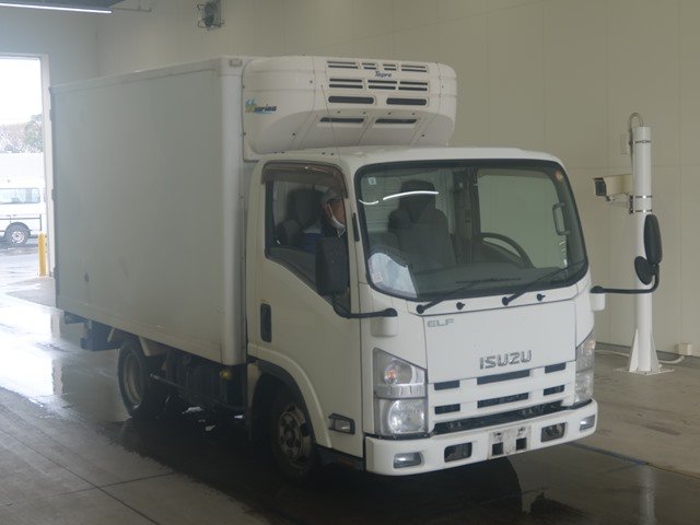 2014 Freezer Refrigerator Truck Isuzu Elf TKG-NLR85AN - Image 3