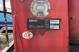 2001 Crane Truck Hino Ranger KK-FC1JJDA