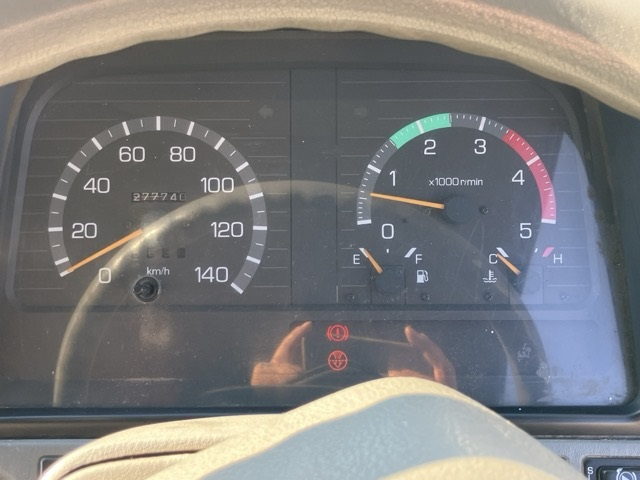 1997 Flat Body Truck Mitsubishi Fuso Canter KC-FE508B - Image 9