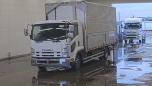 2009 Freezer Refrigerator Truck Isuzu Forward PDG-FRR34S2