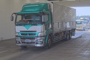 2017 Freezer Refrigerator Truck Mitsubishi Fuso Super Great QPG-FU64VZ