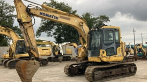 Hydraulic Excavators KOMATSU PC138US-8 2012