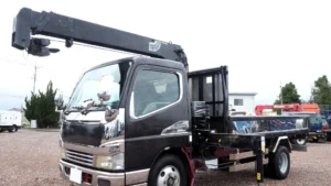 2003 Crane Truck Mitsubishi Fuso Canter KK-FE73EEX