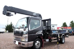 2003 Crane Truck Mitsubishi Fuso Canter KK-FE73EEX