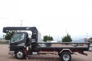 2003 Crane Truck Mitsubishi Fuso Canter KK-FE73EEX