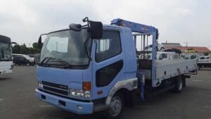 2001 Crane Truck Mitsubishi Fuso Fighter KK-FK61HH