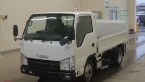 2013 Flat Body Isuzu Elf TKG-NKR85A - Image 1