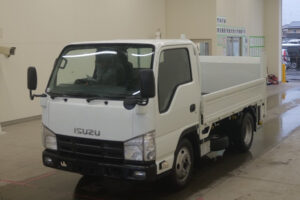 2013 Flat Body Isuzu Elf TKG-NKR85A - Image 1