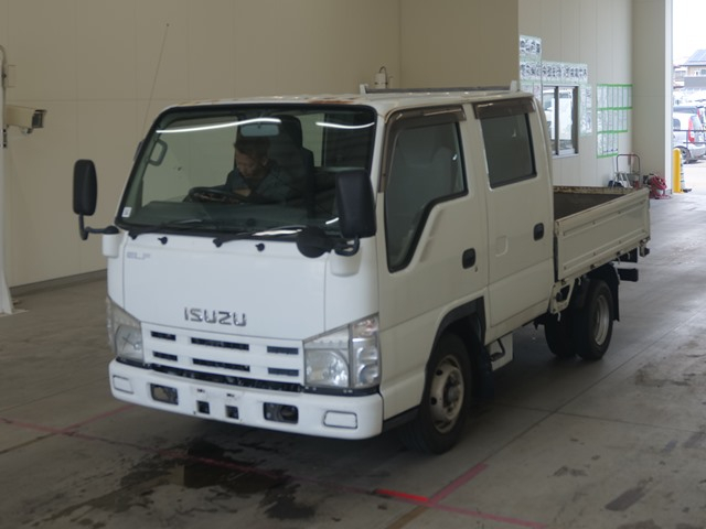 2009 Double Cab Isuzu Elf BKG-NHR85A - Image 1
