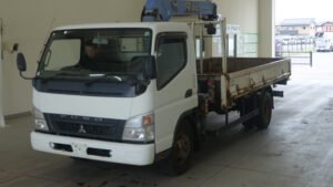 2007 Crane Truck Mitsubishi Fuso Canter PDG-FE83DY - Image 1