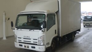 2008 Van Wing Isuzu Elf BKG-NPR85AN - Image 1