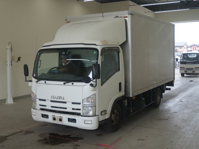 2008 Van Wing Isuzu Elf BKG-NPR85AN - Image 1