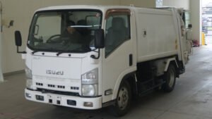 2011 Garbage Truck Isuzu Elf BKG-NMR85AN - Image 1