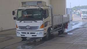 2015 Flat Body Hino Ranger TKG-FD9JKAA - Image 1