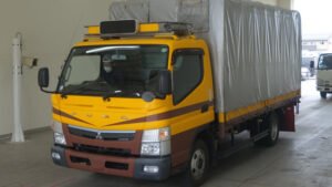 2017 Flat Body Mitsubishi Fuso Canter  TRG-FEB50 - Image 1