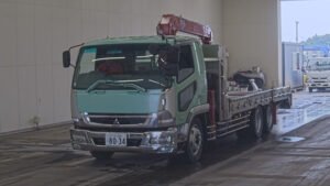 2009 Crane Truck Mitsubishi Fuso Fighter PDG-FQ62F - Image 1