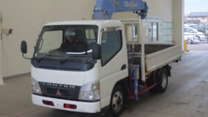 2004 Crane Truck Mitsubishi Fuso Canter KK-FE72EC - Image 1