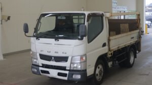 2013 Flat Body Mitsubishi Fuso Canter TKG-FBA50 - Image 1