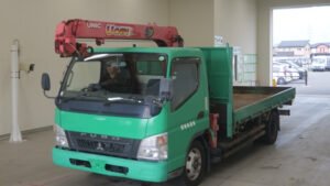 2008 Crane Truck Mitsubishi Fuso Canter PDG-FE83DY - Image 1