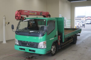 2008 Crane Truck Mitsubishi Fuso Canter PDG-FE83DY - Image 1