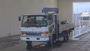 1999 Crane Truck Mitsubishi Fuso Fighter KC-FK727H - Image 1